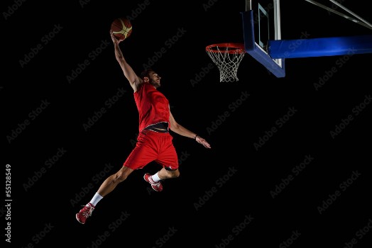 Bild på Basketball player in action